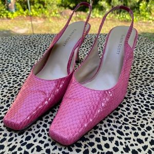 🐱🌸💕Karen Scott Pink Kitten Heels